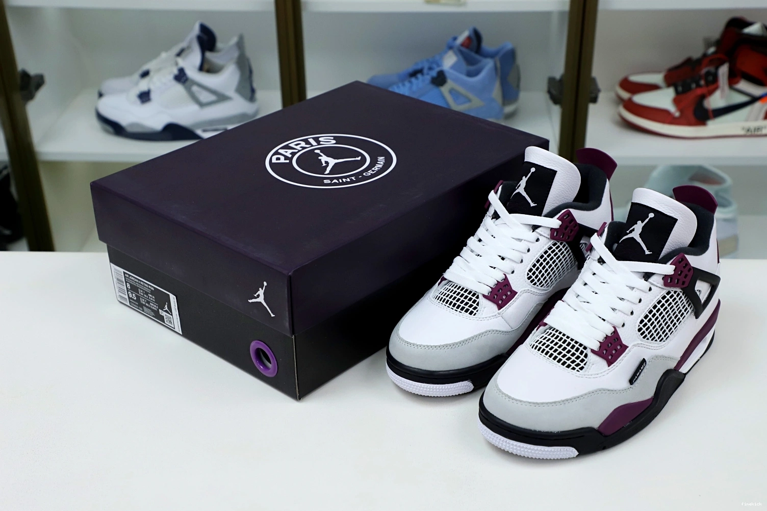 AIR JORDAN PARIS AIR SAINT-GERMAIN X RETRO JORDAN 'BORDEAUX' 4 1121